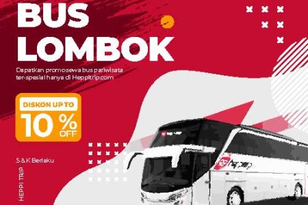 sewa bus lombok