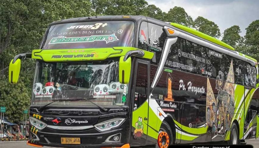 Cek rutin bus pariwisata