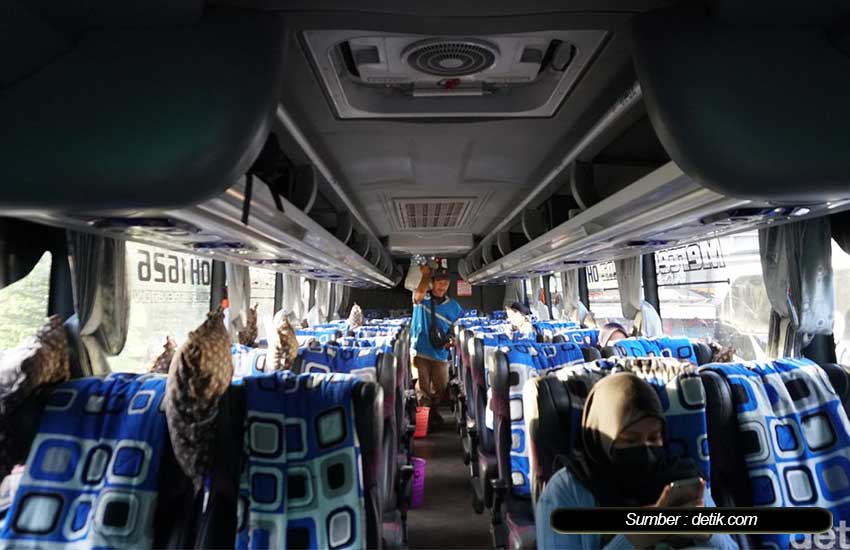 Jumlah Kursi Bus Pariwisata